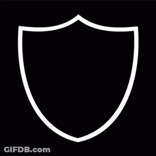 Flashing Los Angeles Raiders Mobile Logo GIF