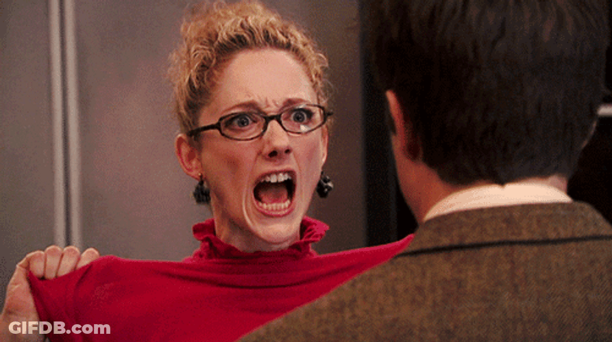 Flashing Spring Break Judy Greer Meme GIF