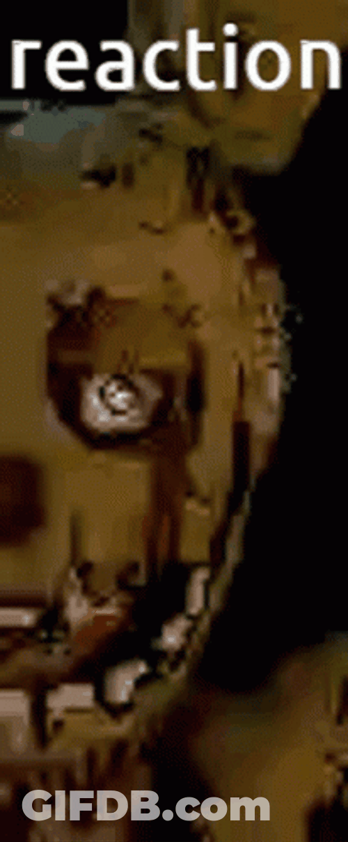 Flashing Springtrap Withered Face Close Up GIF