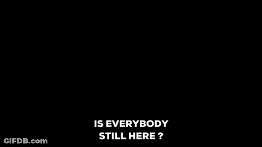 Flashing Television Black Screen GIF