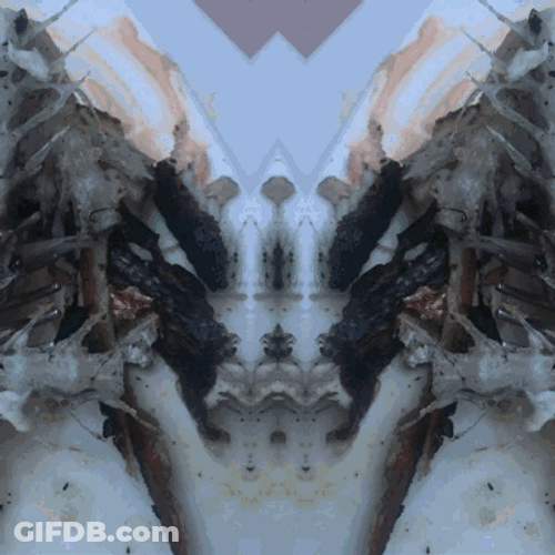 Flashing Trippy Cthulhu Negative Effect GIF