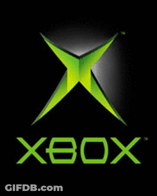 Flashing Xbox Logo Vector Art GIF
