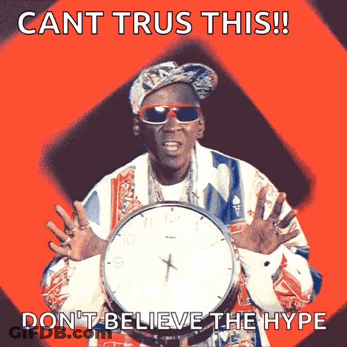 Flava Flav Can't Trus This GIF