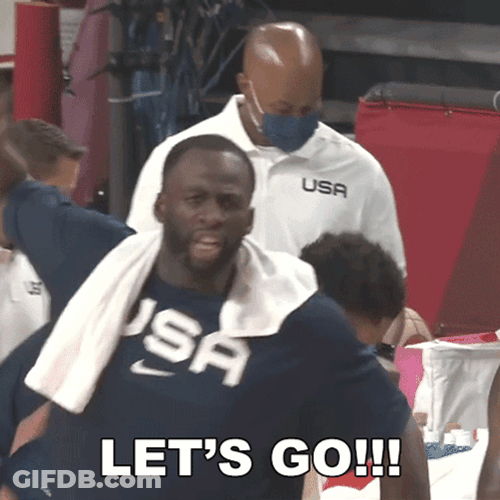 Flava Flav Line Draymond Green Let's Go GIF