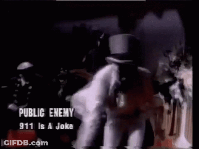 Flava Flav White Suit Dancing GIF