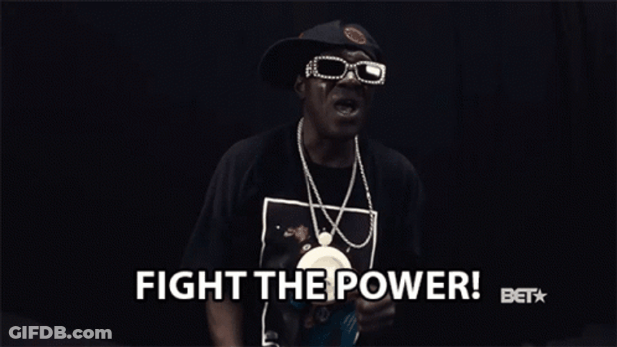 Flavor Flav Fight The Power GIF