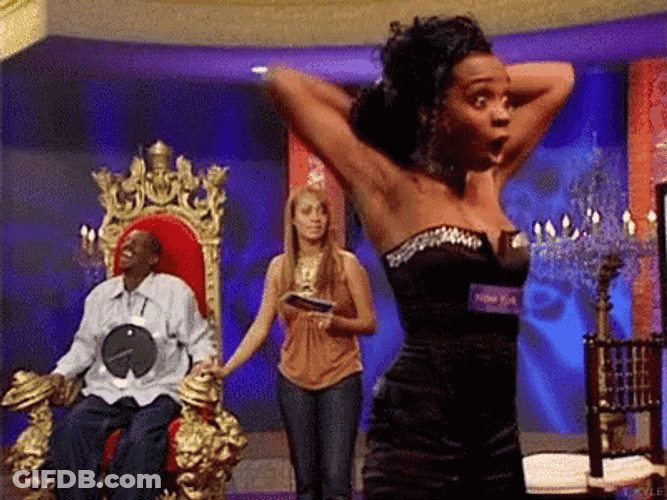Flavor Flav Laughing At Dancing Woman GIF