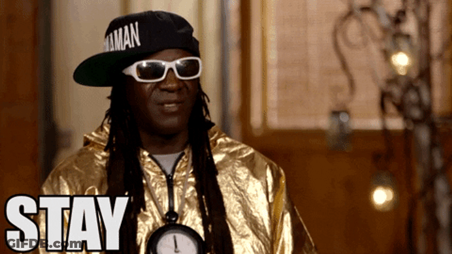 Flavor Flav Stay At The Crib GIF