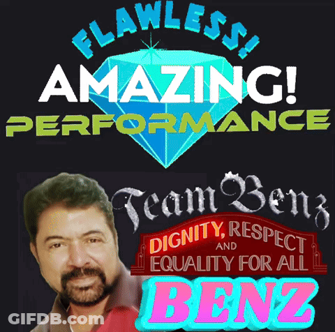 Flawless Amazing Performance Team Benz Dignity Respect Equality For All GIF