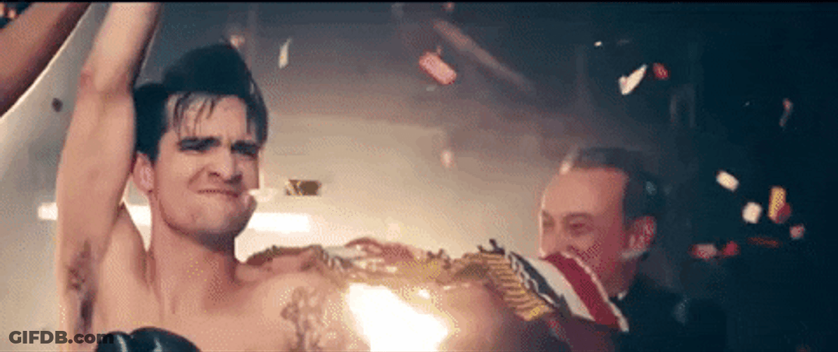 Flawless Victory Brendon Urie GIF