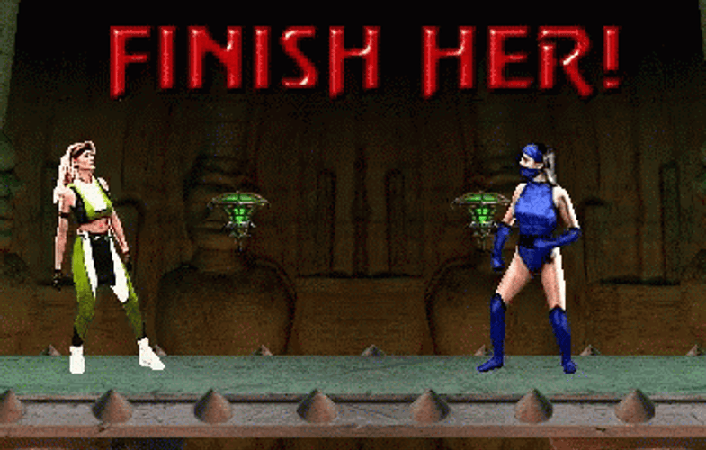 Flawless Victory Kitana Wins Peidality GIF