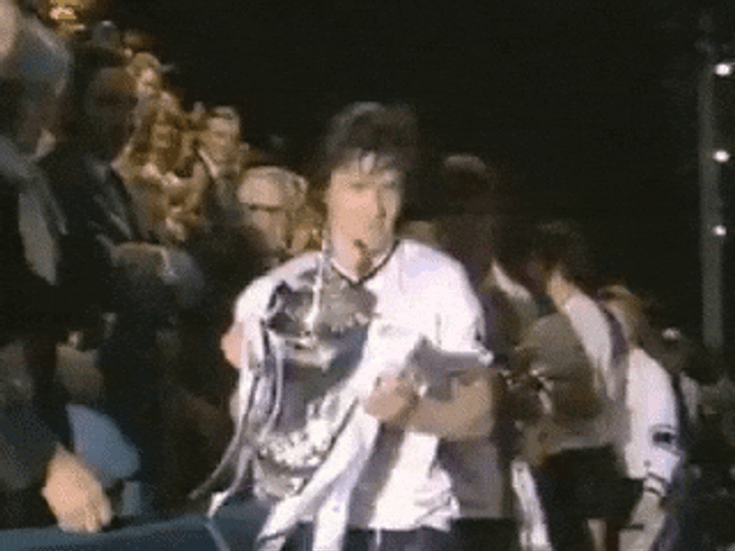 Flawless Victory Raising The Trophy GIF