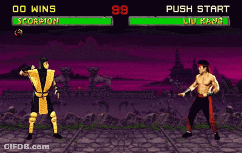 Flawless Victory Scorpion Wins Fatality GIF