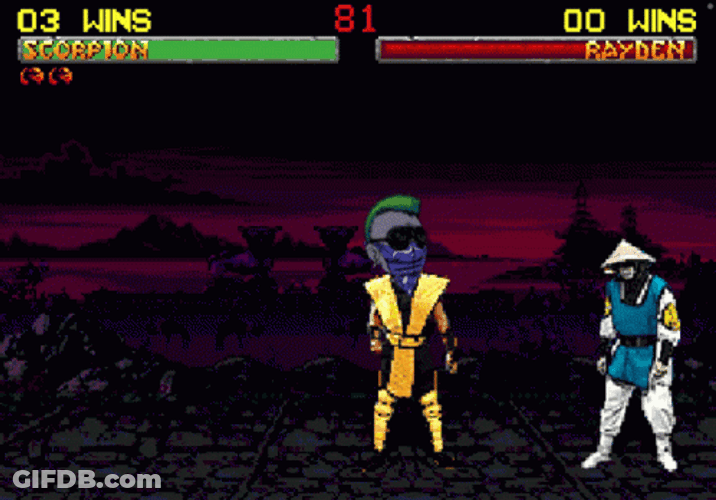 Flawless Victory Scorpion Wins Toasty GIF