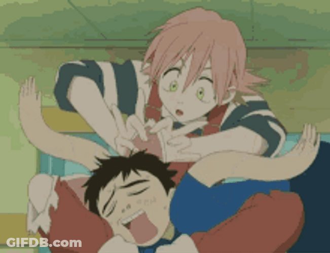 Flcl Fooly Cooly Cat Ears GIF