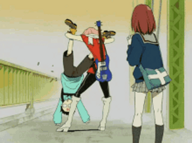 Flcl Haruko Haruhara  Shake Down GIF