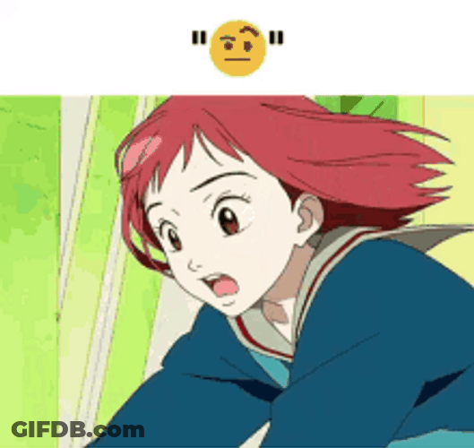 Flcl Mamimi Samejima Confused GIF