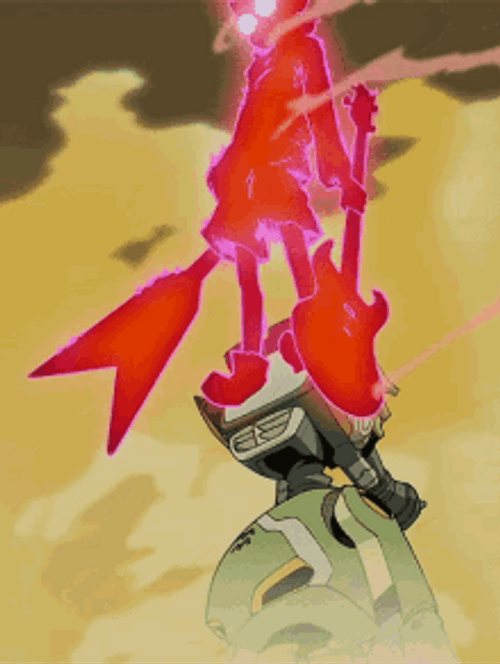 Flcl Naota Pirate King Anime GIF