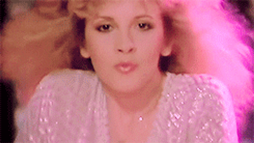 Fleetwood Mac Long Coarse Blonde Hair GIF