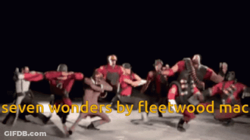 Fleetwood Mac Seven Wonders GIF