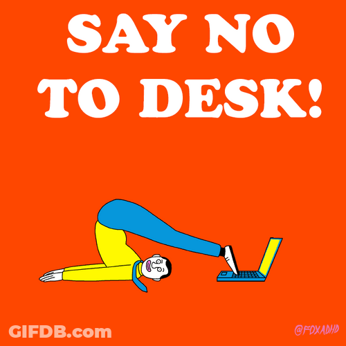 Flexible Front Desk Officer GIF
