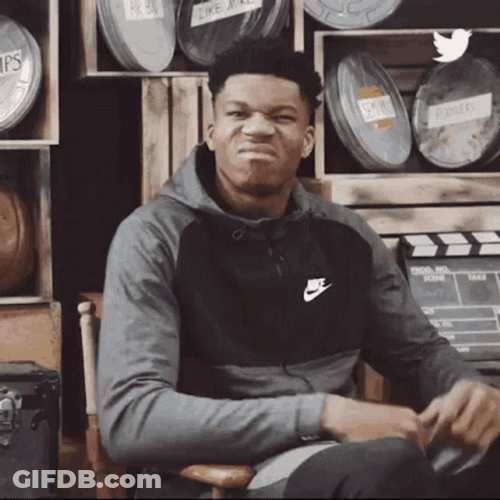 Flexing Giannis Antetokounmpo GIF