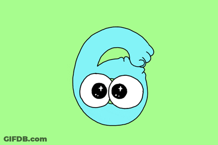 Flexing Number Six GIF