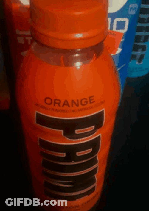 Flexing Orange Prime GIF