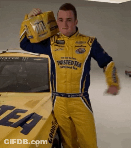 Flexing Twisted Tea GIF