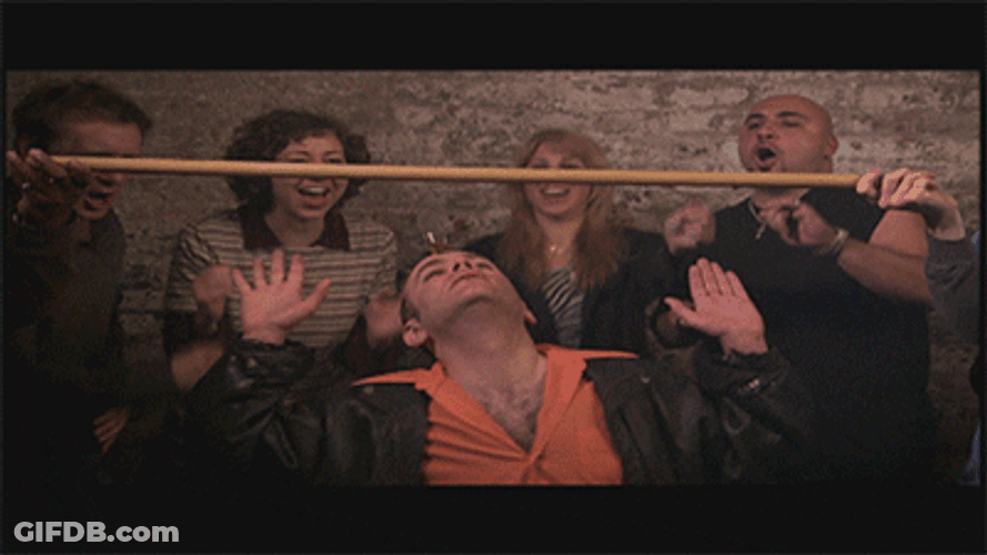 Flight Of The Conchords Drunk Party GIF