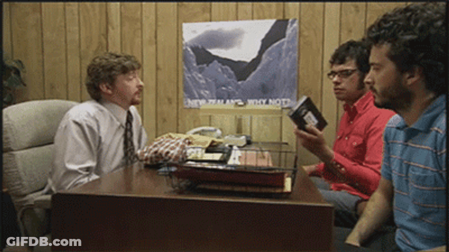 Flight Of The Conchords Giving VHS GIF