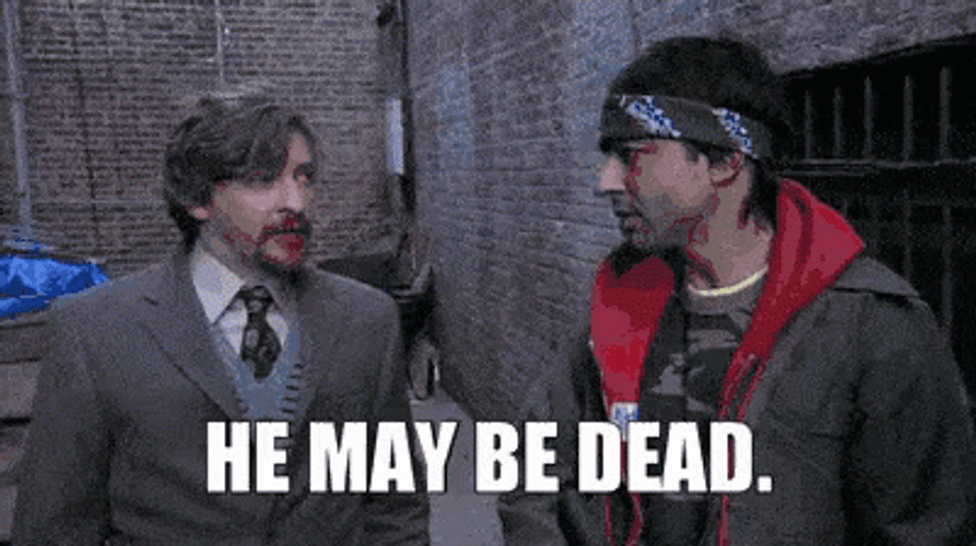 Flight Of The Conchords Maybe Dead GIF