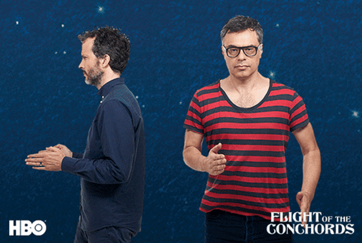 Flight Of The Conchords Robot Dance GIF