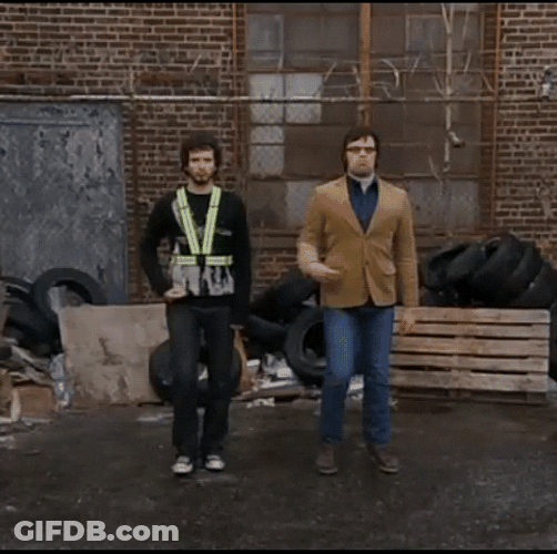 Flight Of The Conchords Street Dance GIF