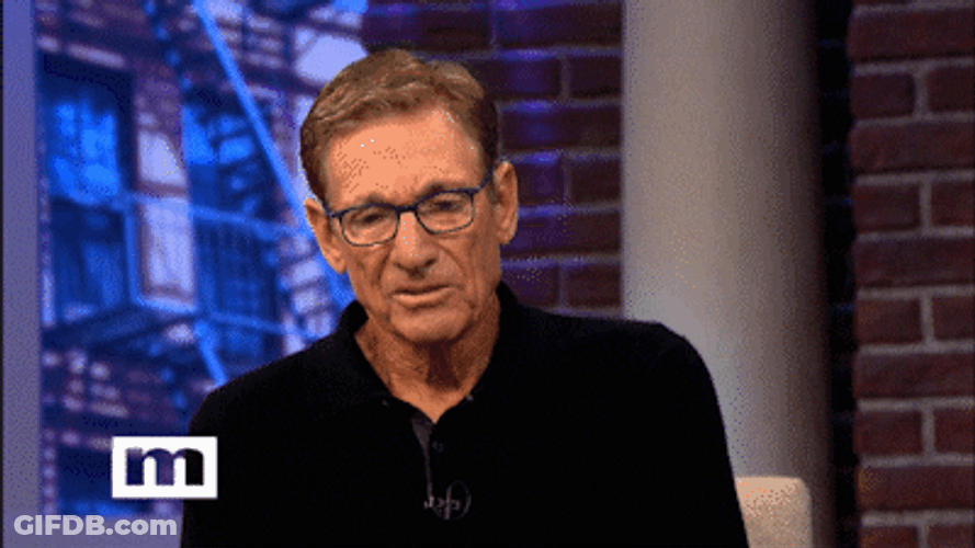 Flinching Maury Eyes Close GIF
