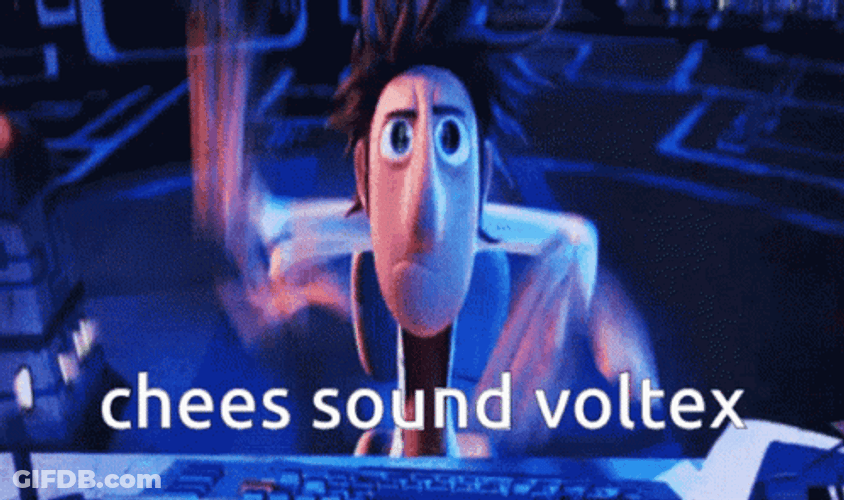 Flint Lockwood Sound Voltex GIF
