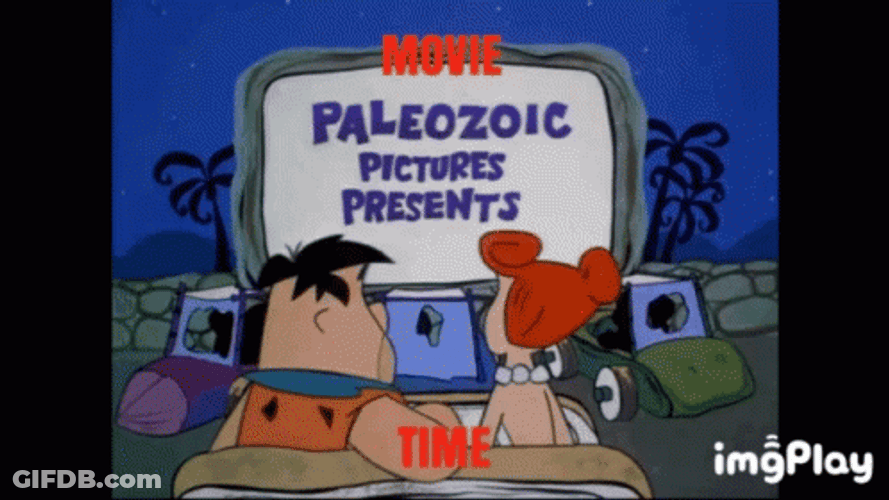 Flintstone Car Park Movie Watch GIF
