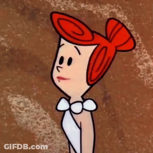 Flintstones Driving Car GIF