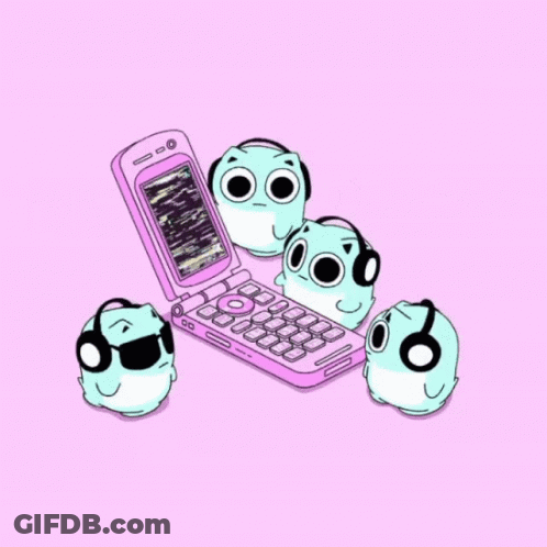 Flip Phone Saying Today GIF