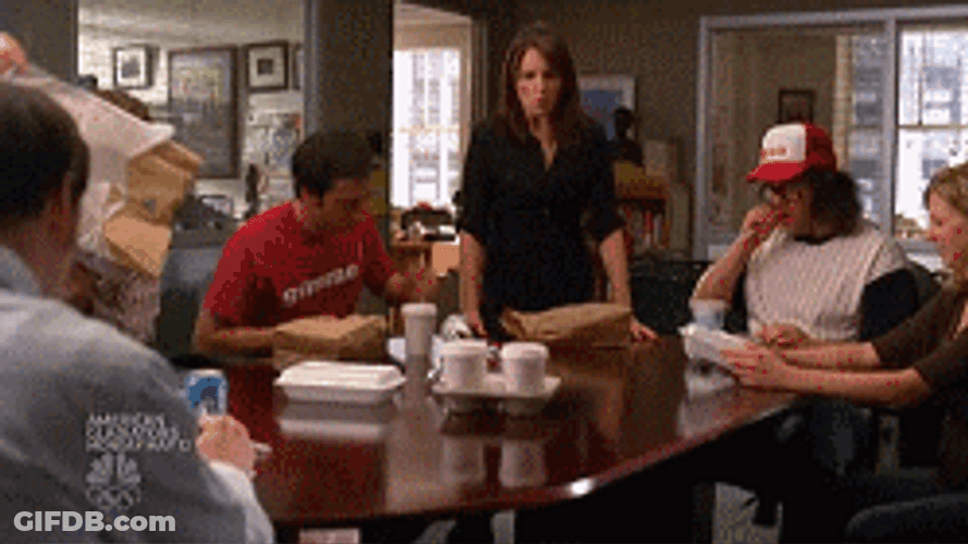 Flip Table Angry Lady SNL GIF