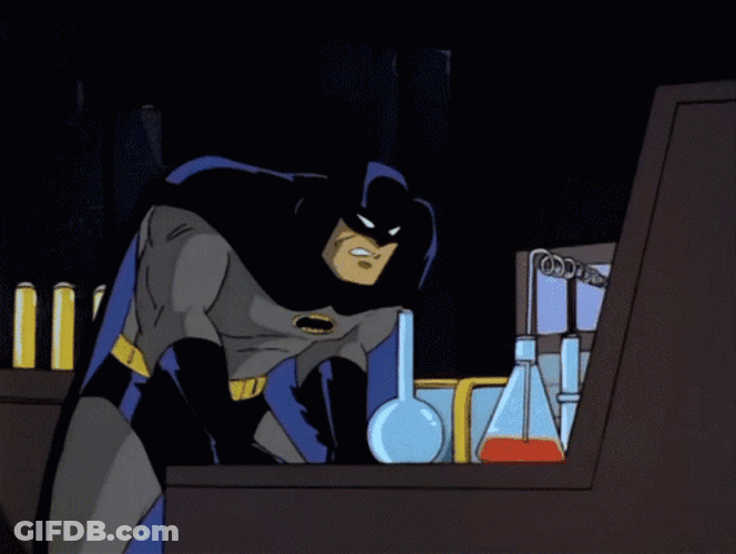Flip Table Batman GIF