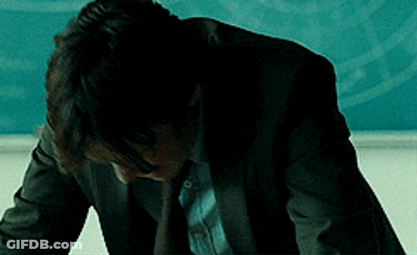 Flip Table Crying Emotional GIF