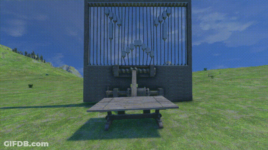 Flip Table Medieval Engineers GIF