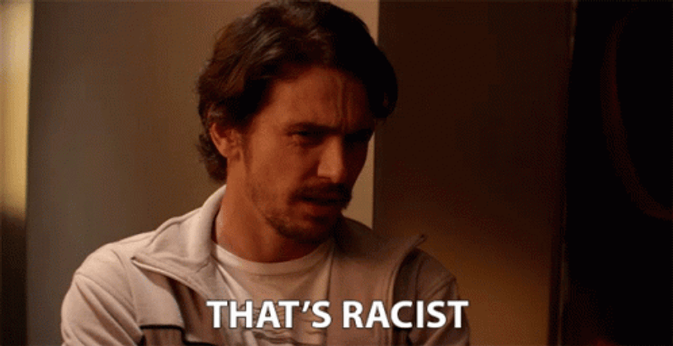 Flip Zimmerman Thats Racist GIF