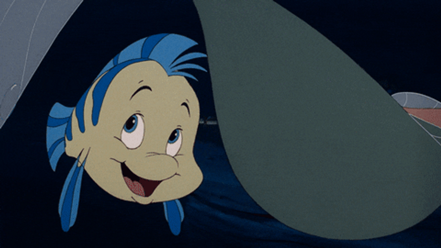Flippin Your Fins Little Mermaid GIF
