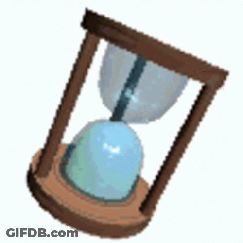 Flipping Hourglass GIF