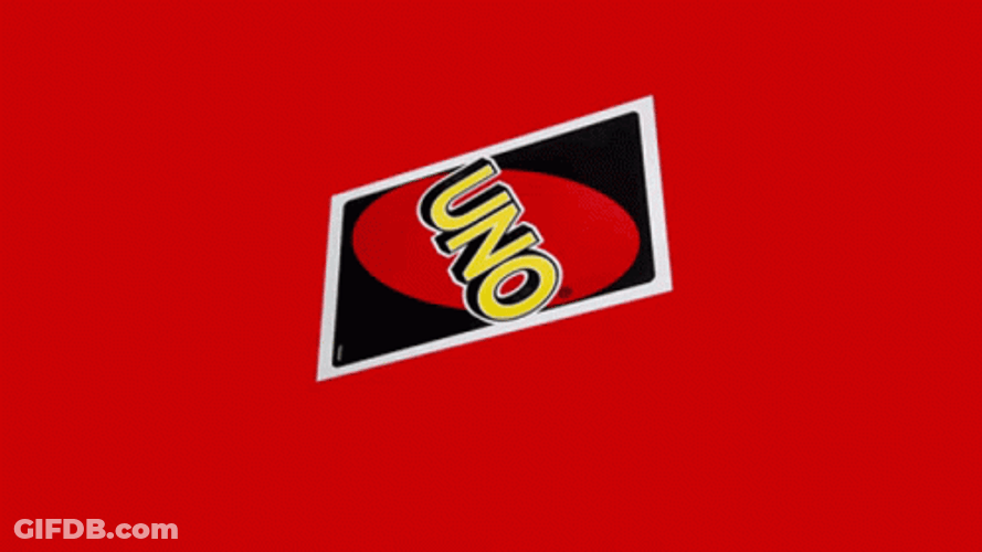Flipping Yellow Uno Reverse GIF