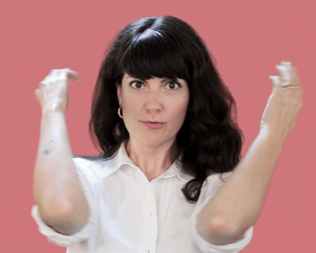 Flirting Playing With Hair GIF