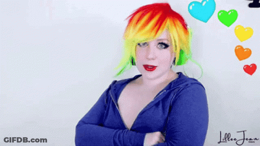 Flirty Lilee Jean Winky Face GIF