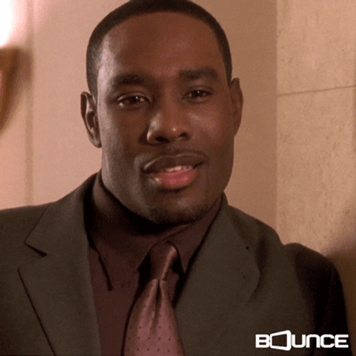 Flirty Rizz Morris Chesnut Biting Lips GIF